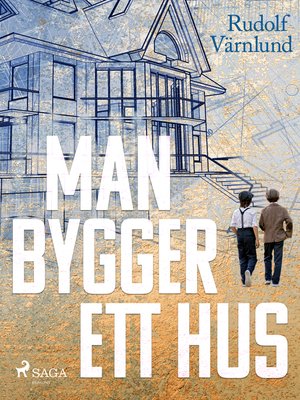 cover image of Man bygger ett hus